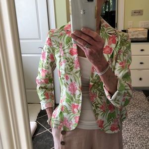 LINEN SUMMER JACKET sz 6